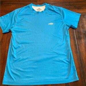 AFTCO Men's Blue Short Sleeve Tee